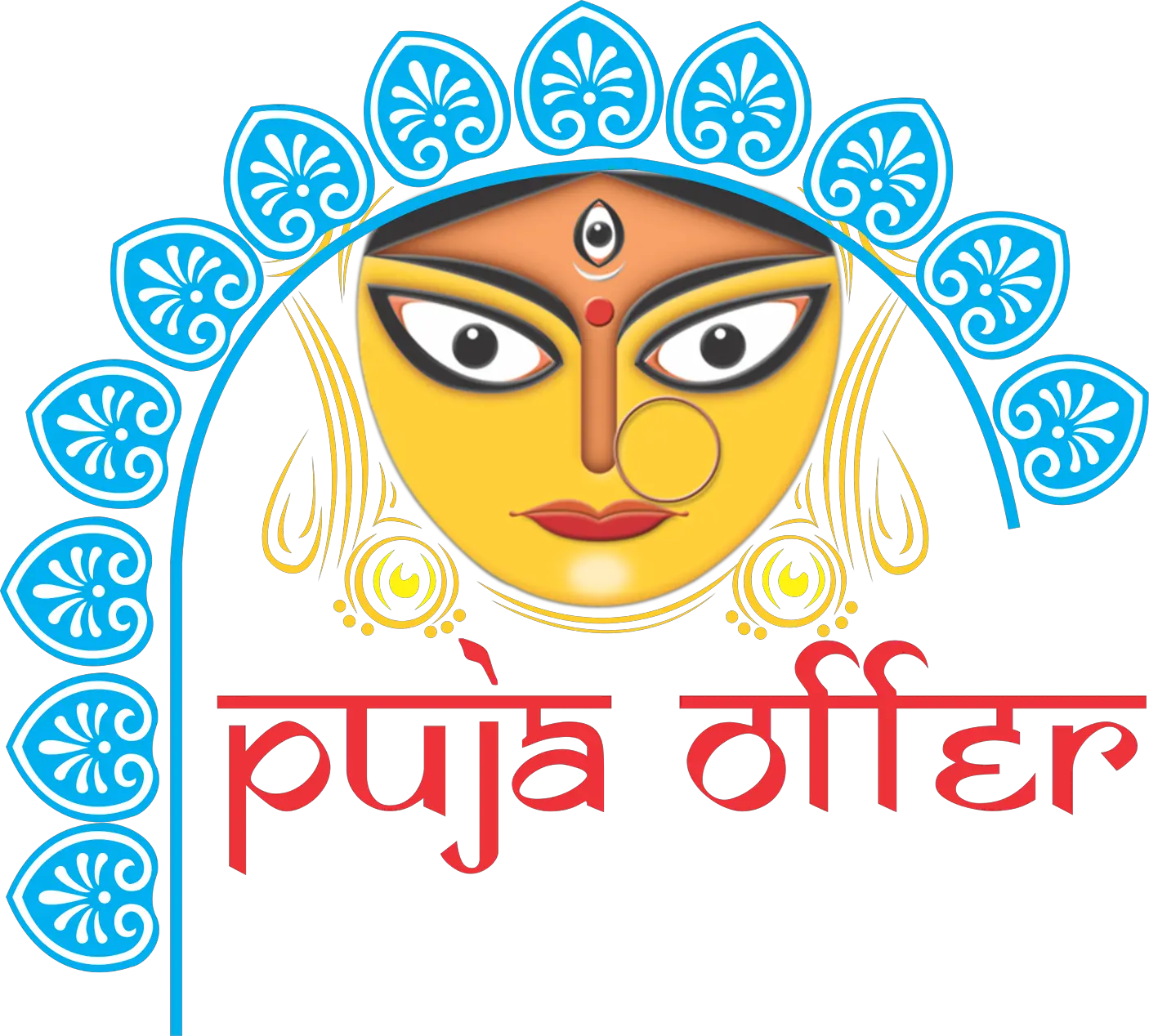 Transparent Durga Png Durga Puja Banner Design