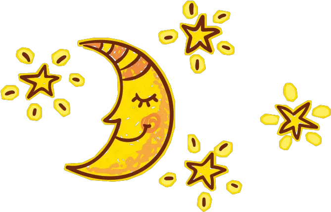 moon cute star emoji stars freetoedit ftestickers Moon And Stars Clipart Png