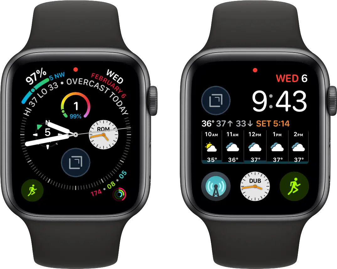 Apple Watch 5 Watch Faces