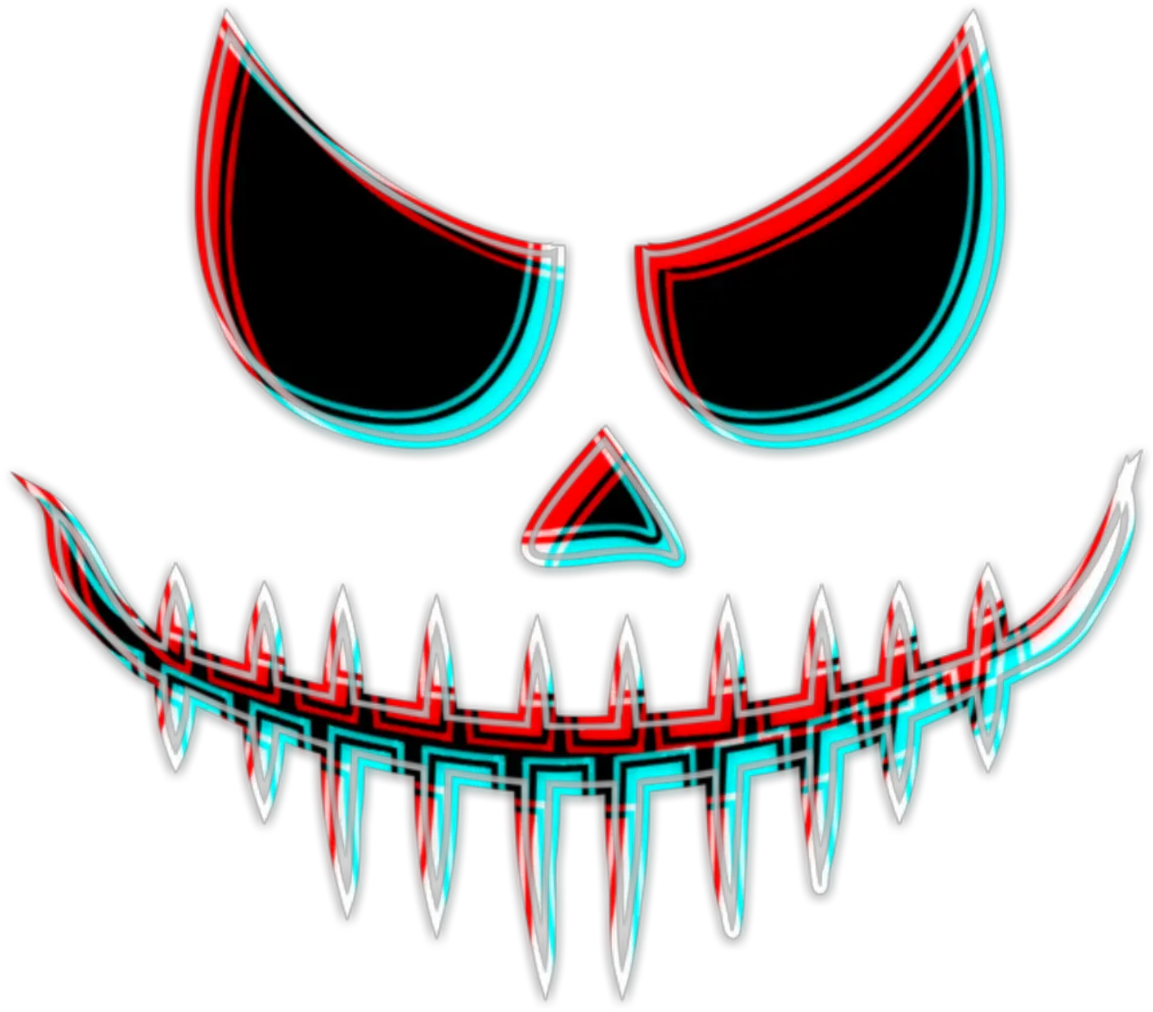 skeleton skeletons glitch scary spooky halloween Scary Halloween Images Png