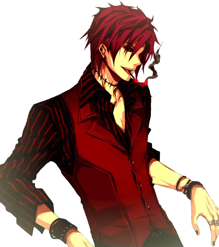 Anime Boy Red Hair