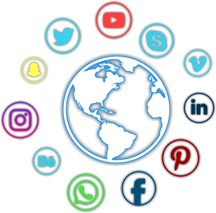 Social Media Editing Png
