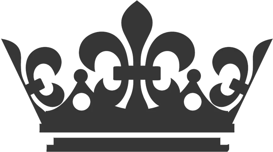 Transparent Clipart Fleur Queen Crown Silhouette