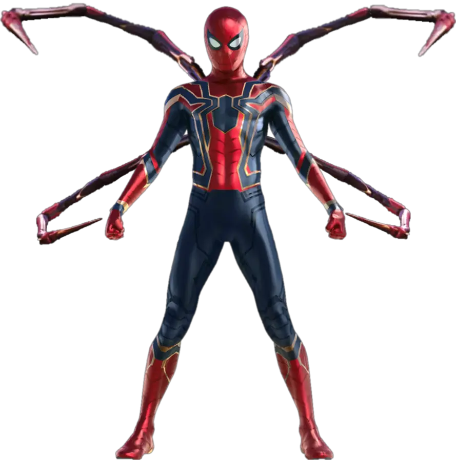 Iron Spider Colouring Pages Infinity War