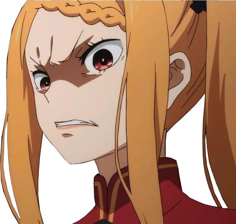 Transparent Disgust Png Disgusted Anime Face Girl