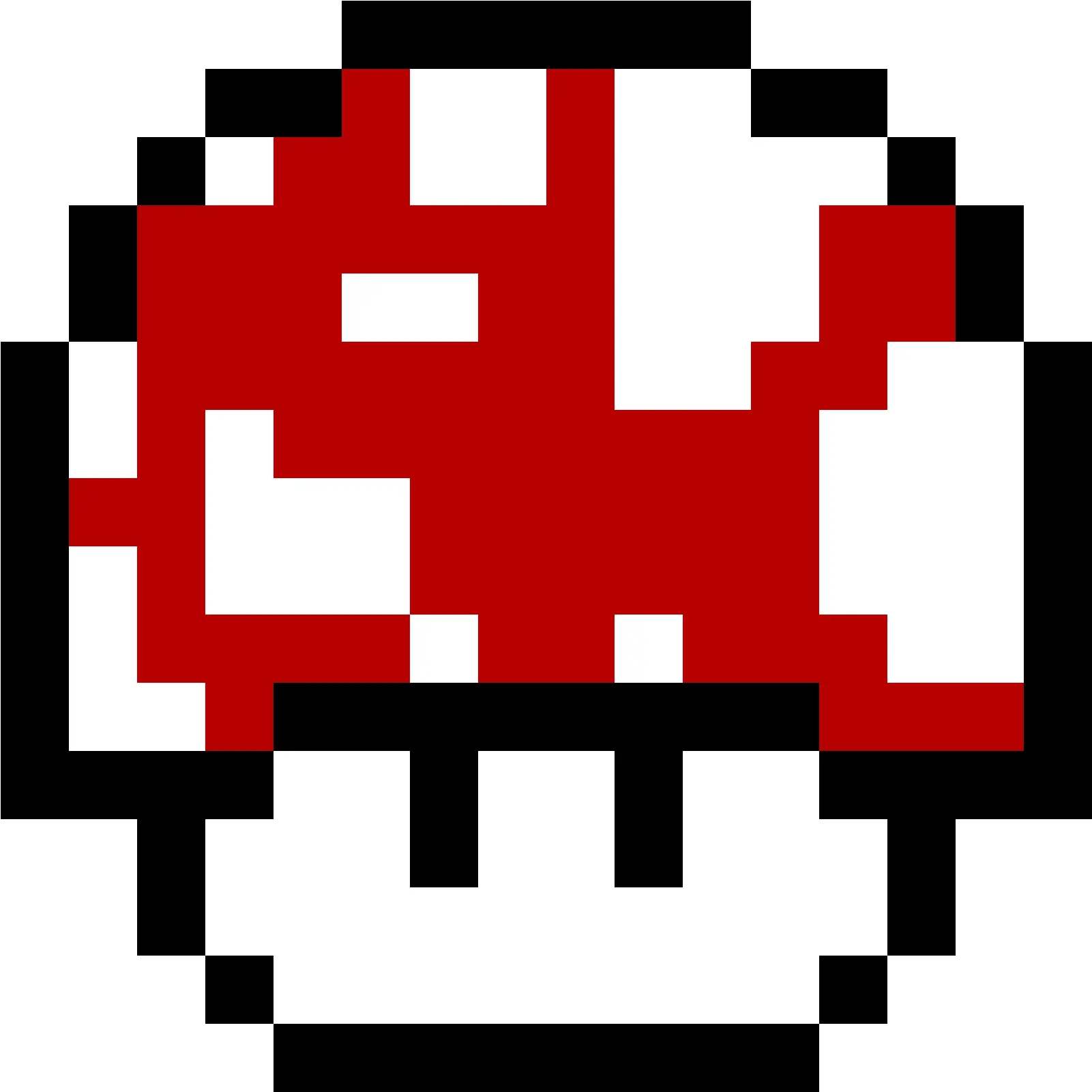 Super Mushroom Pixel Art