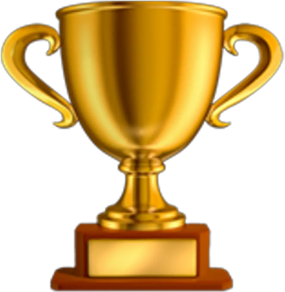 Gold Trophy Png Trophy Emoji Png