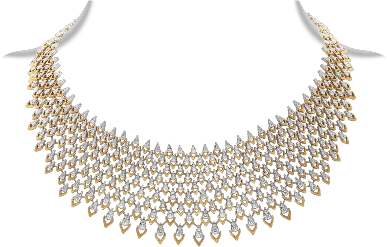 Transparent Choker Necklace Png American Diamond Jewellery Png
