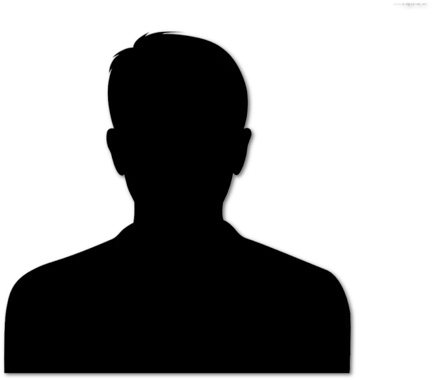 Male Head Silhouette Clip Art