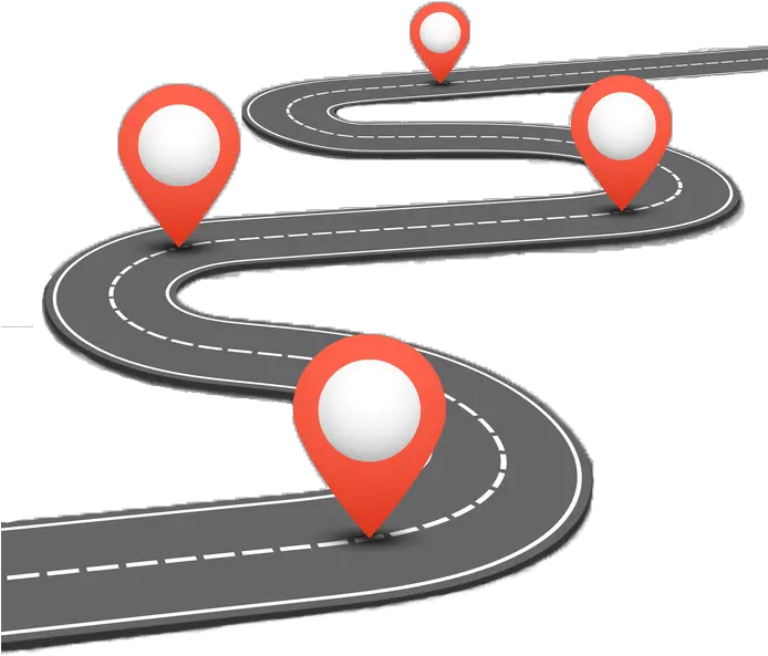 Road Map Royalty-free Start To Finish Roadmap