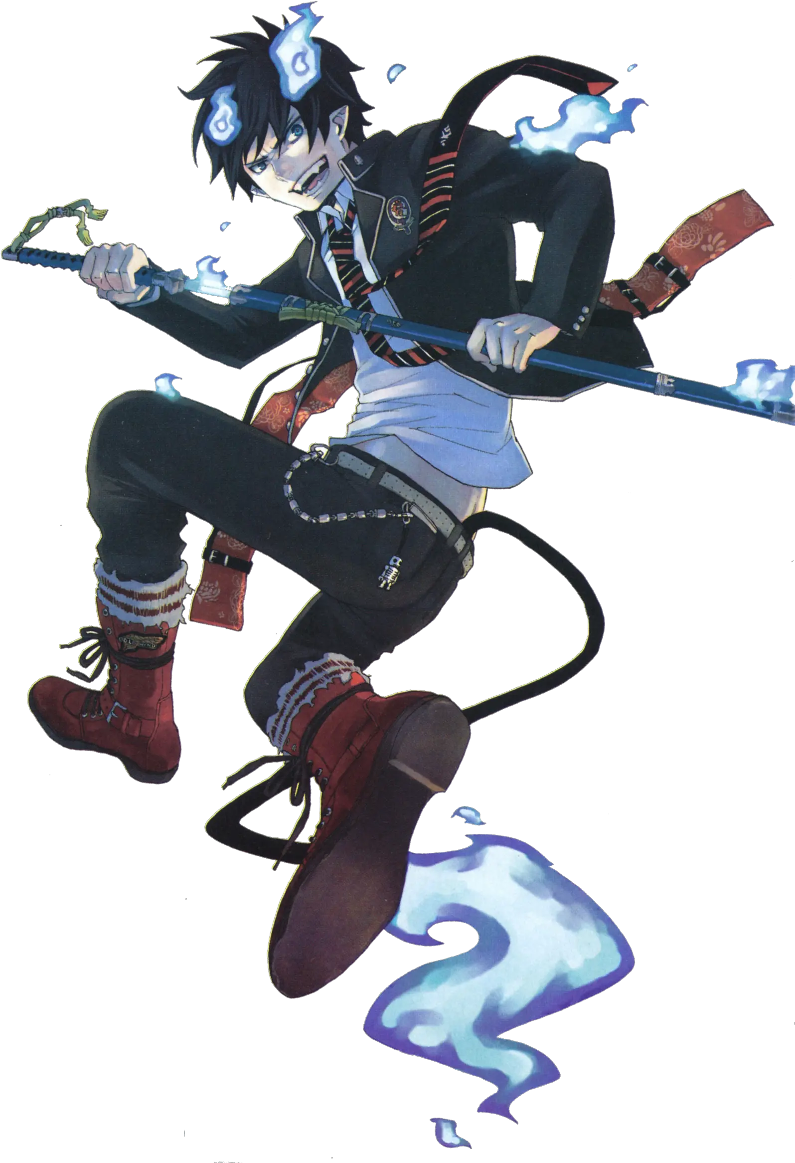 Blue Exorcist Rin Okumura Blue Exorcist Manga Cover