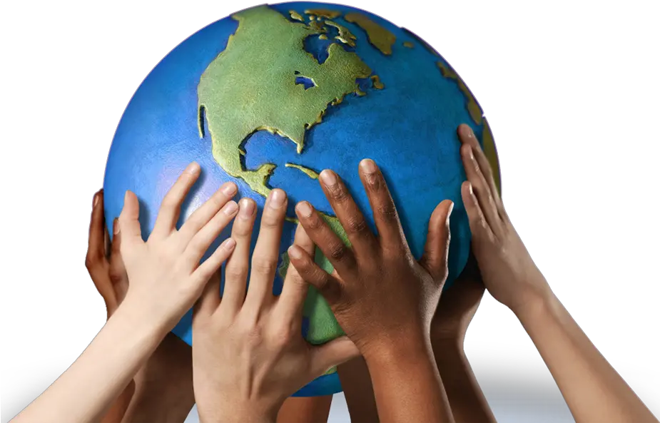 Transparent Save Earth Png Hands Globe