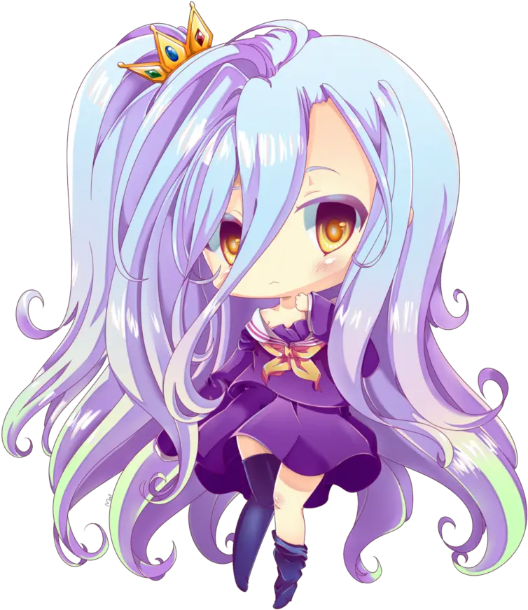 Shiro Chibi No Game No Life Png