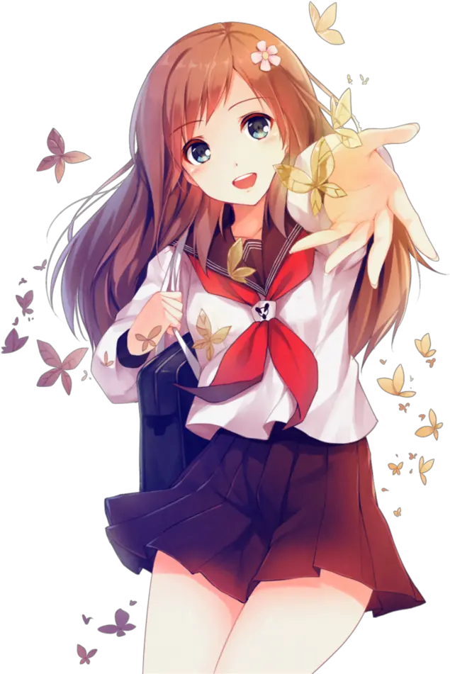 animegirl Kawaii Anime Girl Png