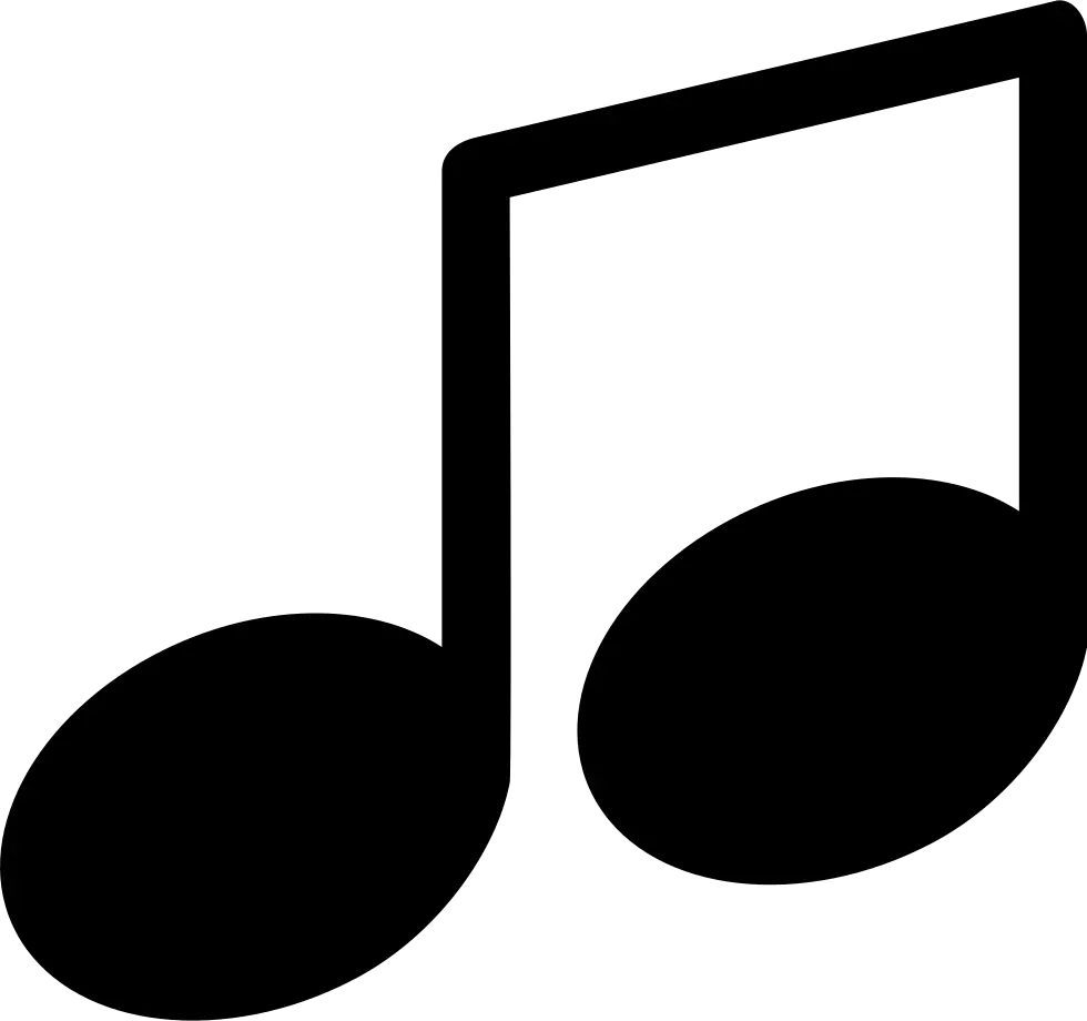 Transparent Note Icon Png Free Music Note Symbol