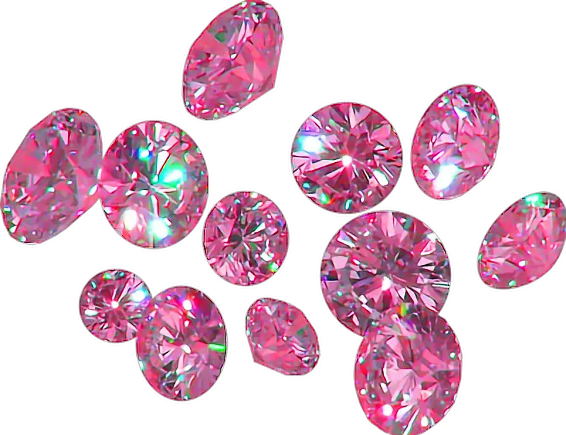 Transparent Pink Diamond Clipart Pink Diamonds Png