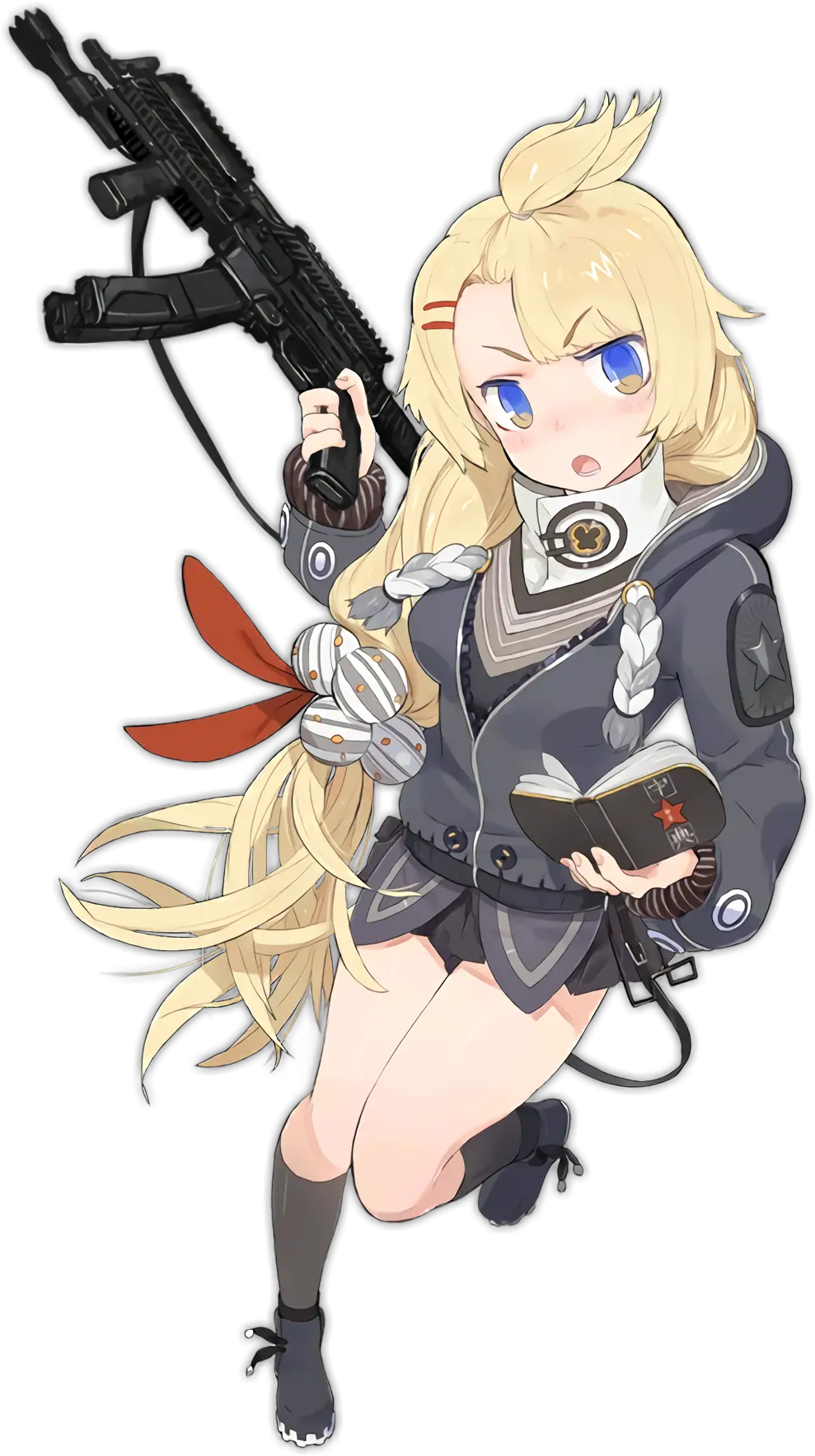 Transparent Anime Girl With Gun Png Pp1901 Girls Frontline