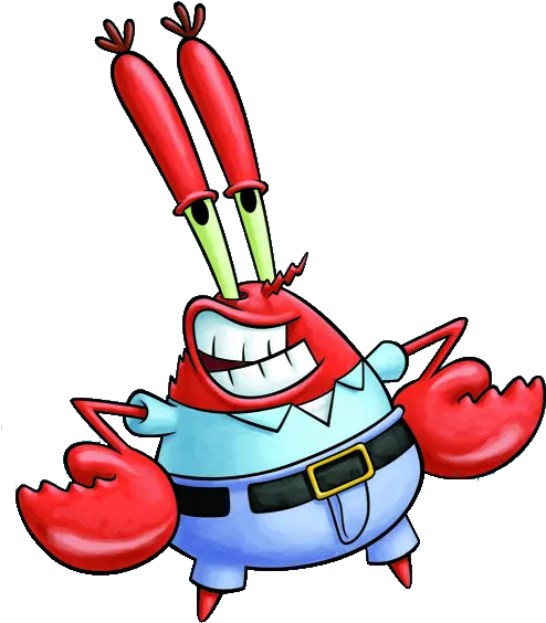 Krabs Spongebob S Mr Krab Spongebob Png