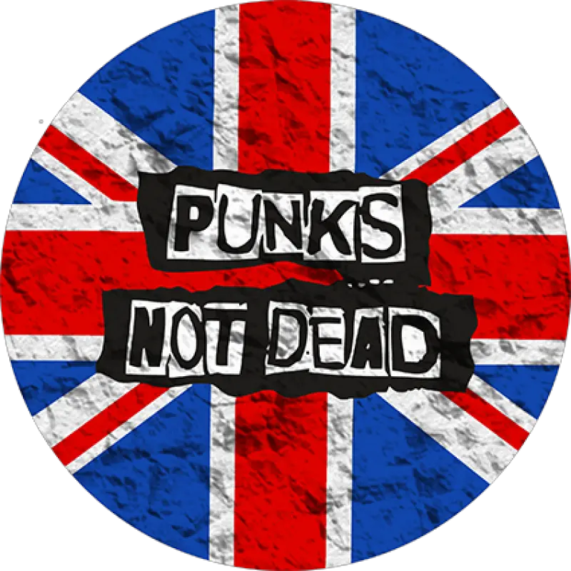 Punks not dead PNG