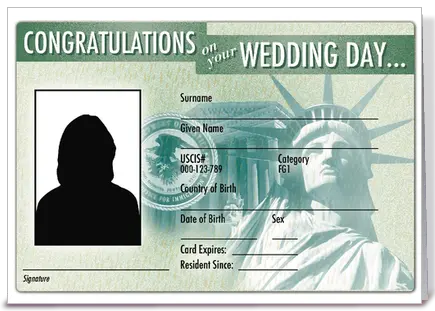 Green card PNG