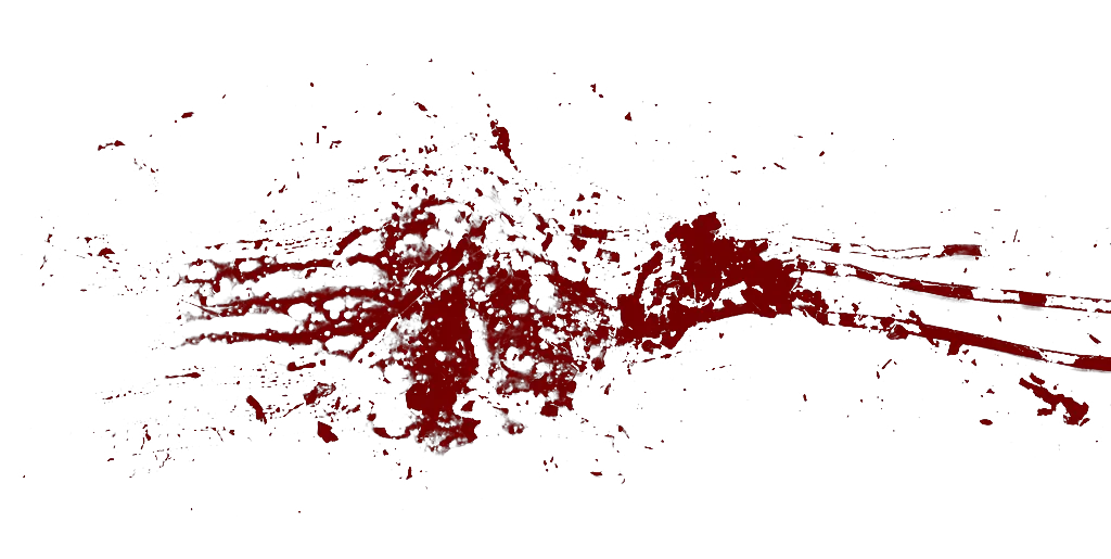 Blood splashes PNG image