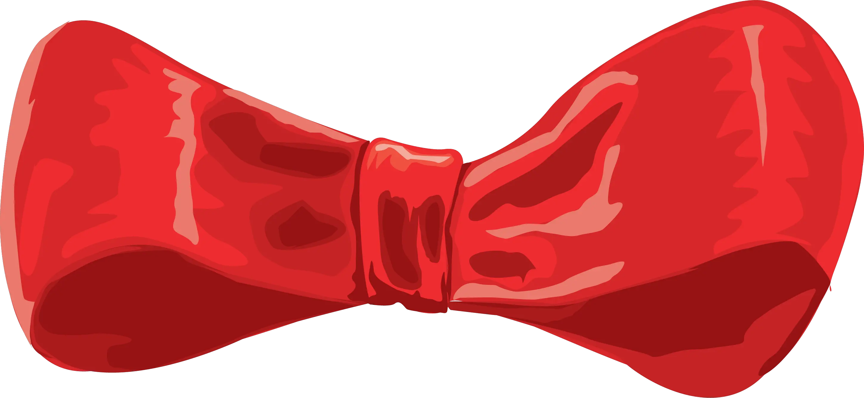 red ribbon bow PNG