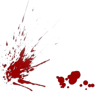 Blood splashes PNG image