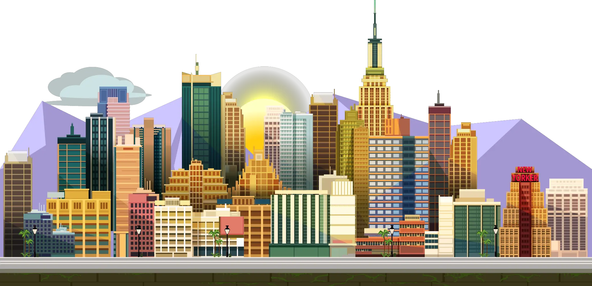 City PNG image