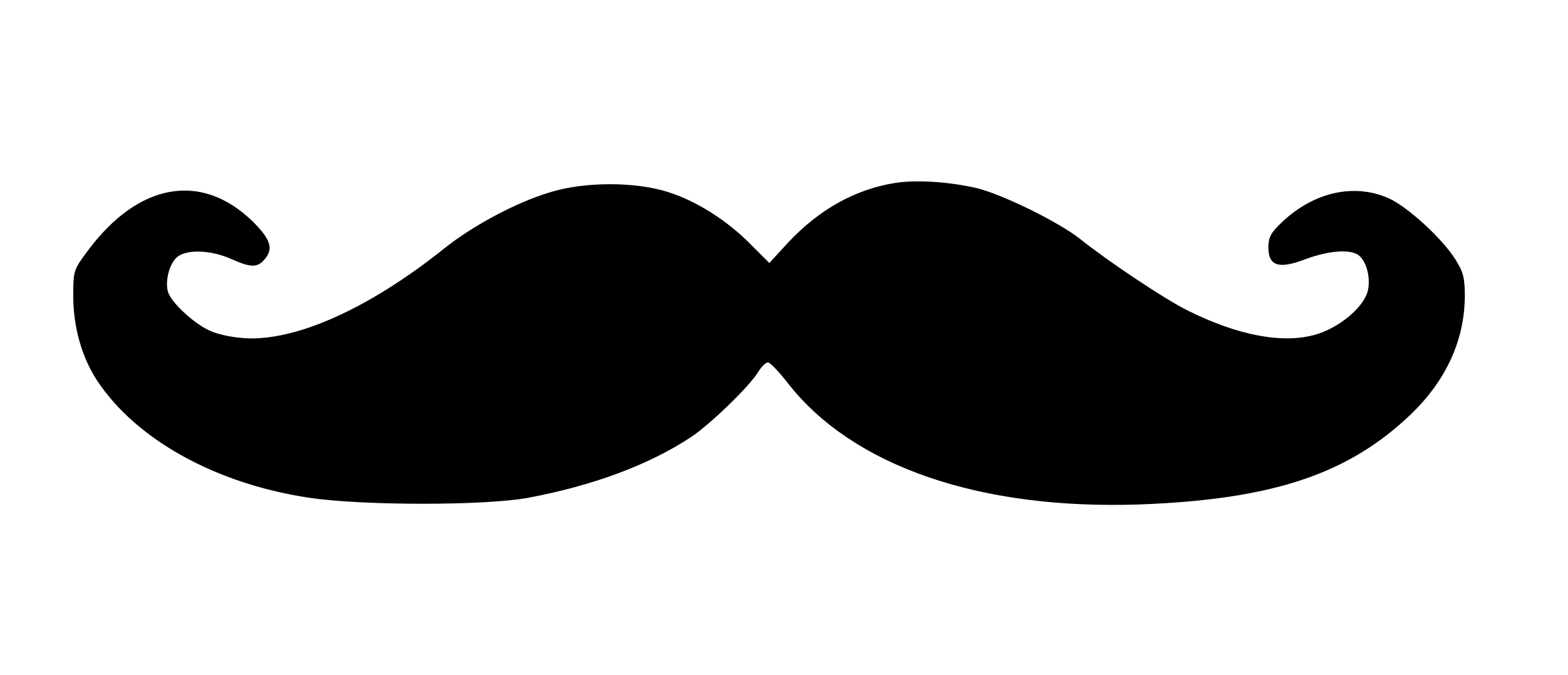 France moustache PNG