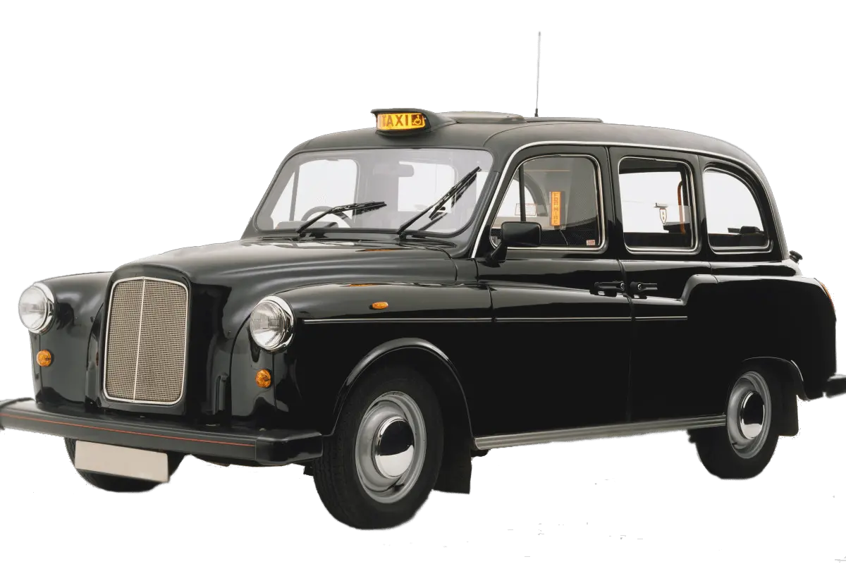 England London cab PNG