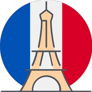 France Eifel tower PNG