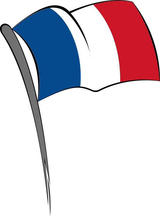 France flag PNG