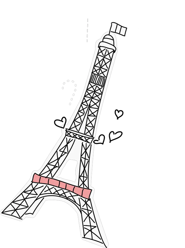 France Eifel tower PNG