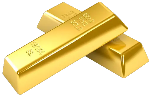 Gold bars PNG