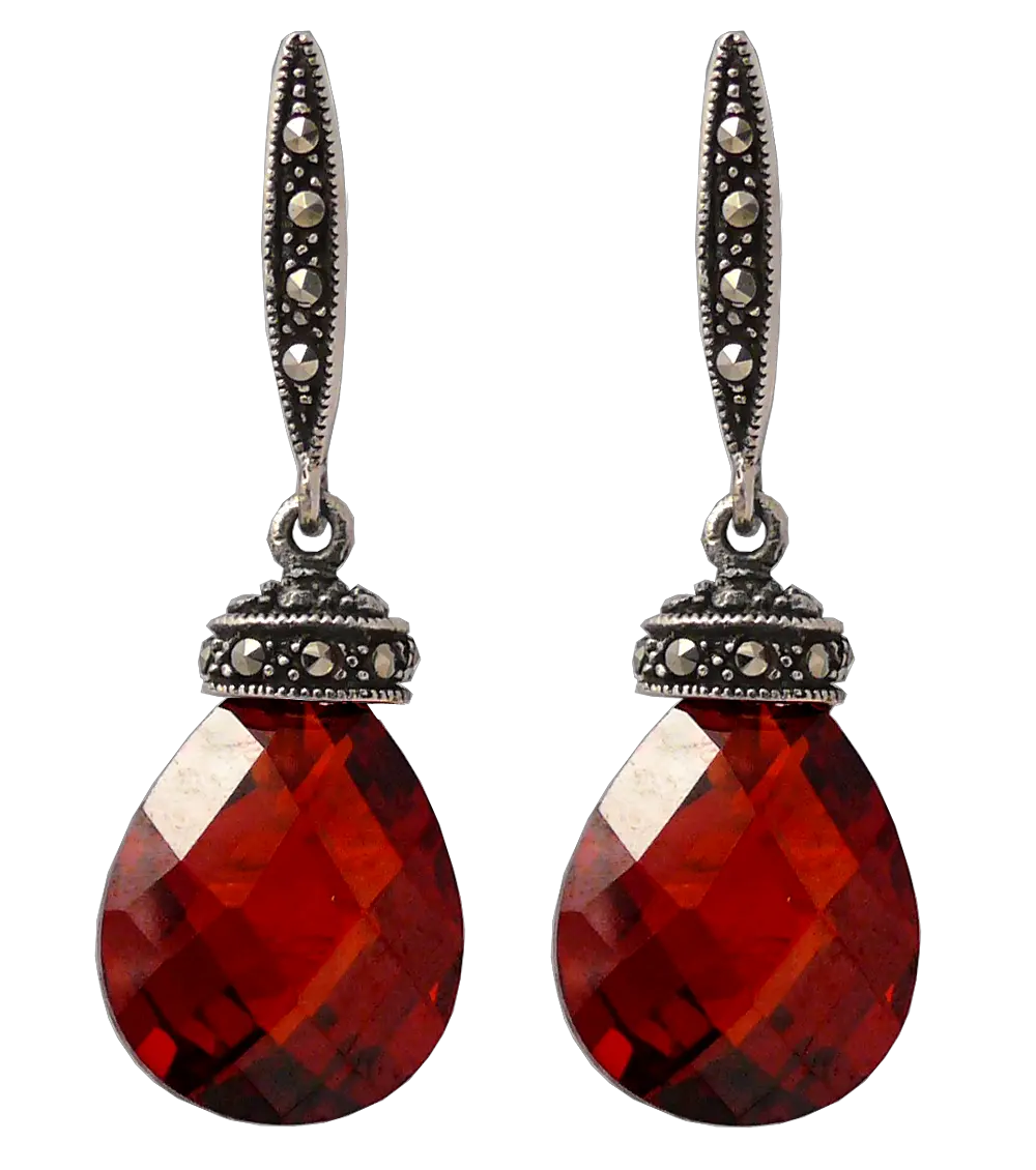 Diamond earrings PNG image