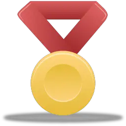 Gold medal PNG