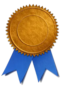 Gold medal PNG