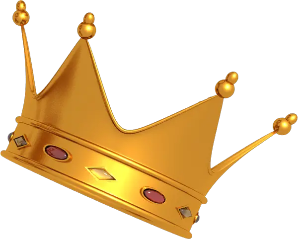 Gold crown PNG