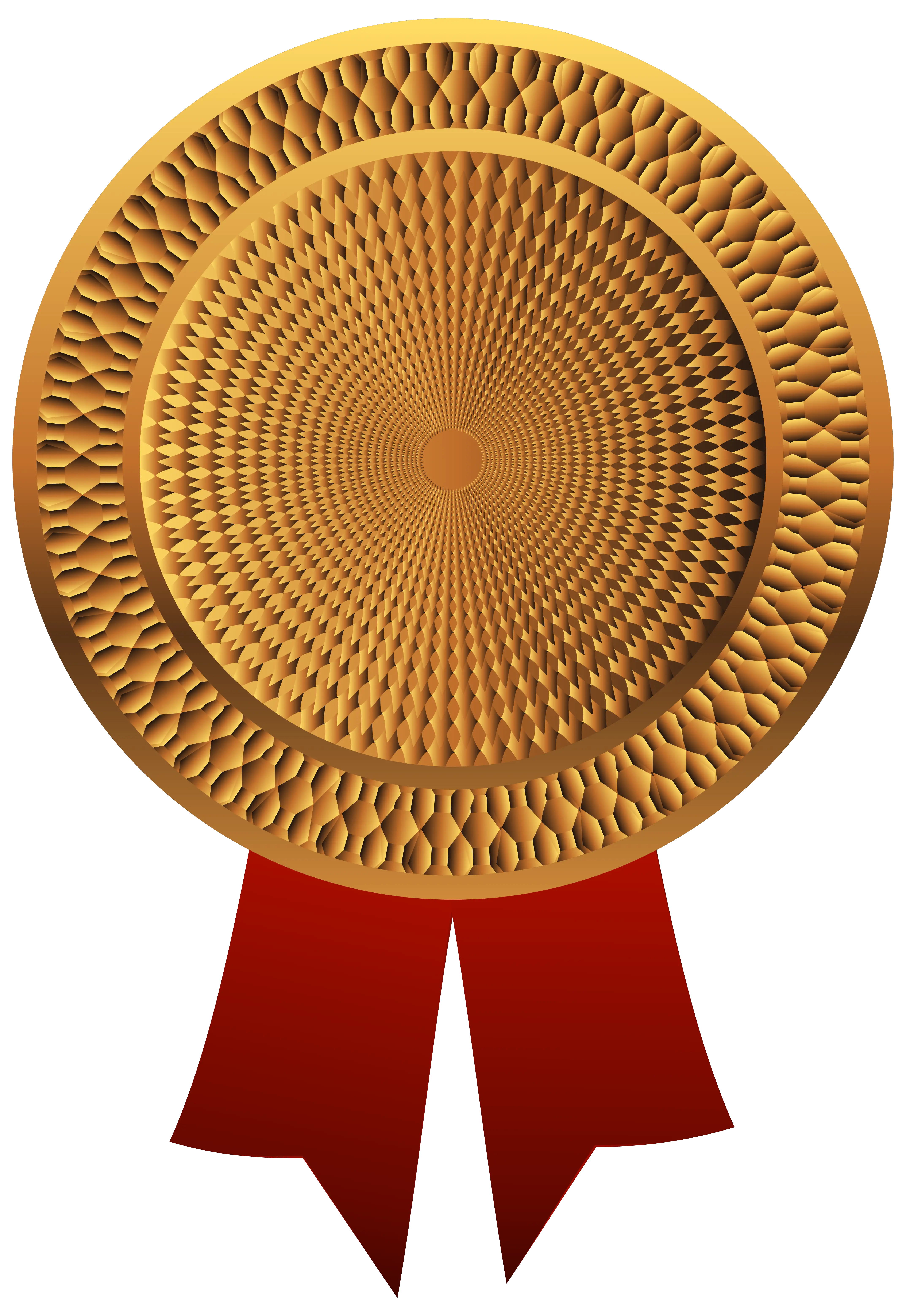 Gold medal PNG