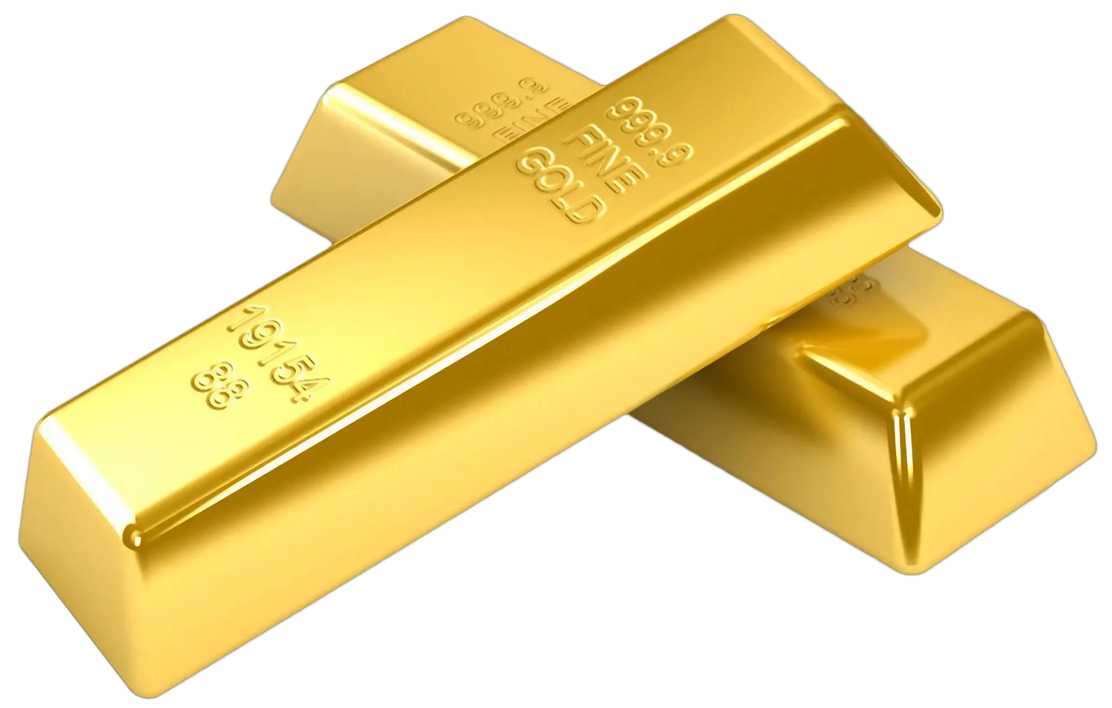Gold bars PNG image