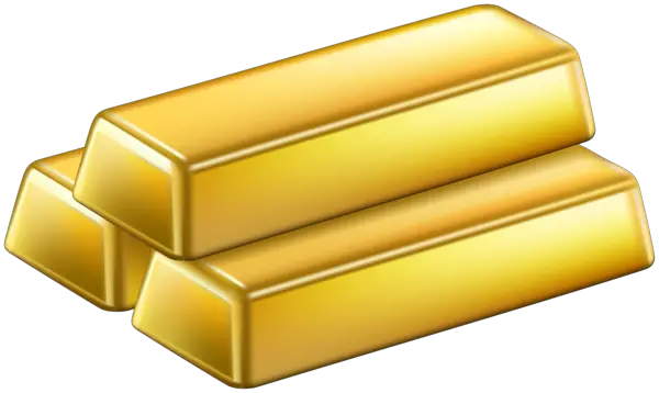 Gold bars PNG