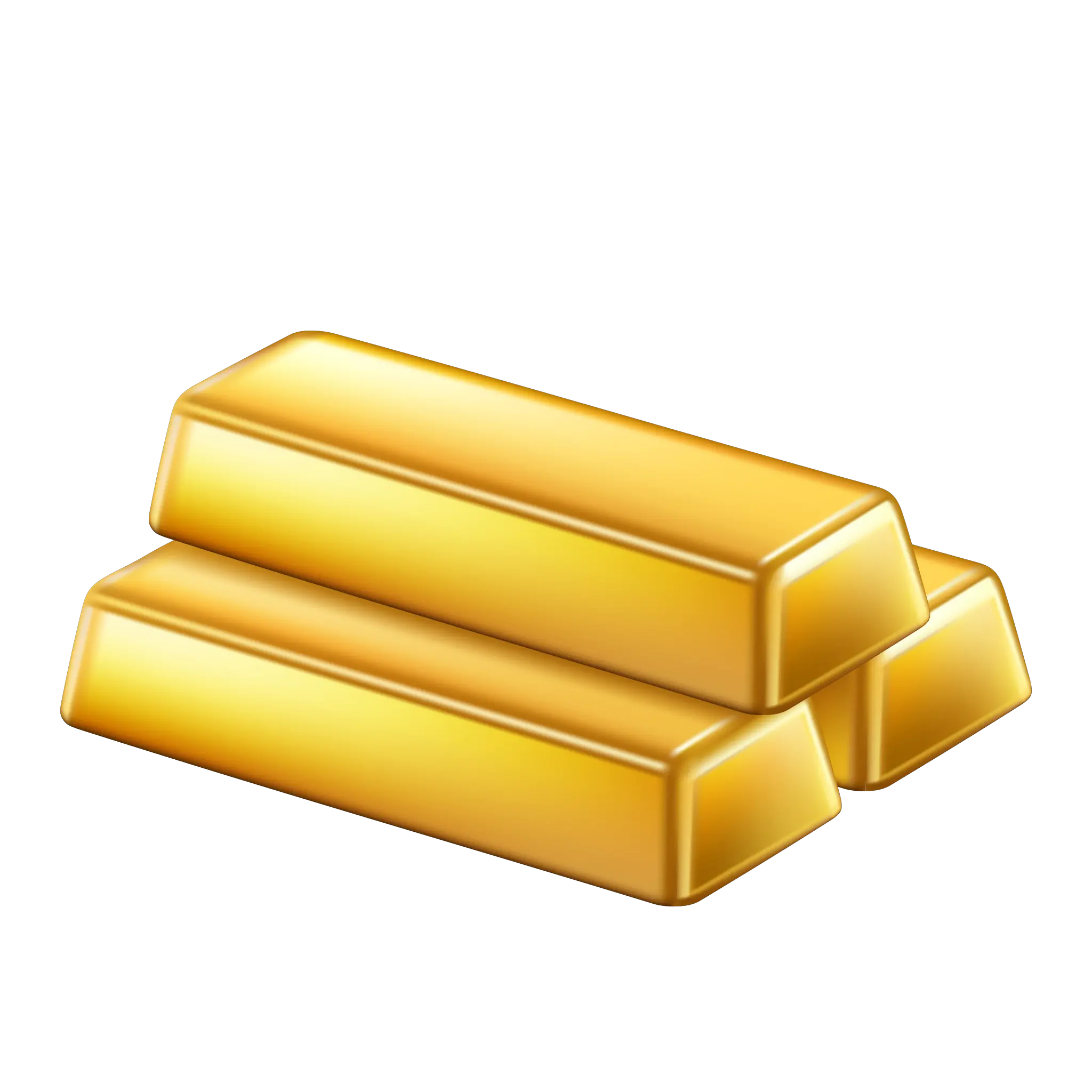 Gold bars PNG