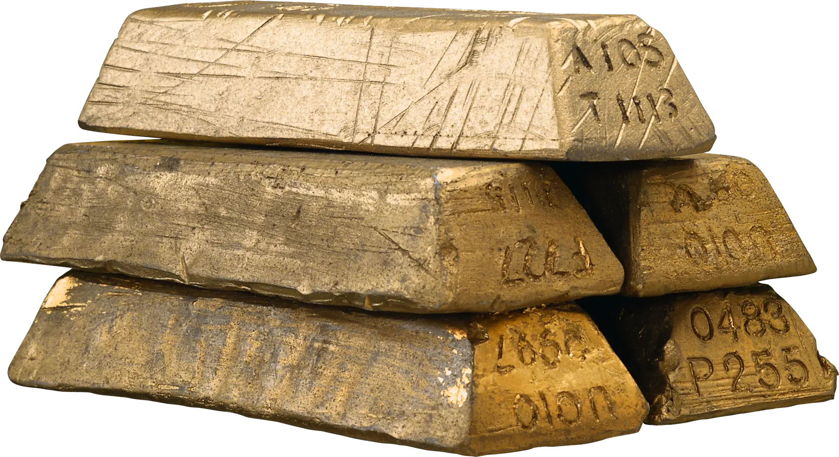 Gold bars PNG