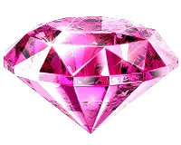 Pink diamond PNG image