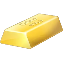 Gold bar PNG image