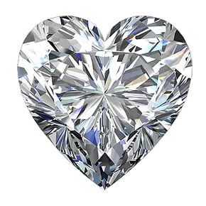 Heart diamond PNG image