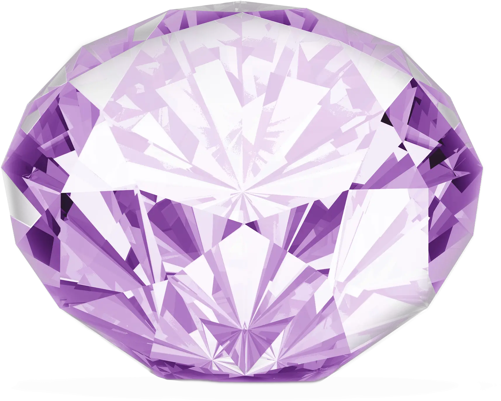 Purple diamond PNG image