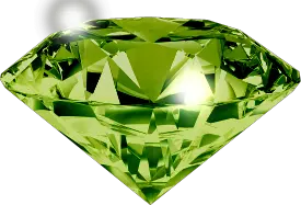 Green diamond PNG image