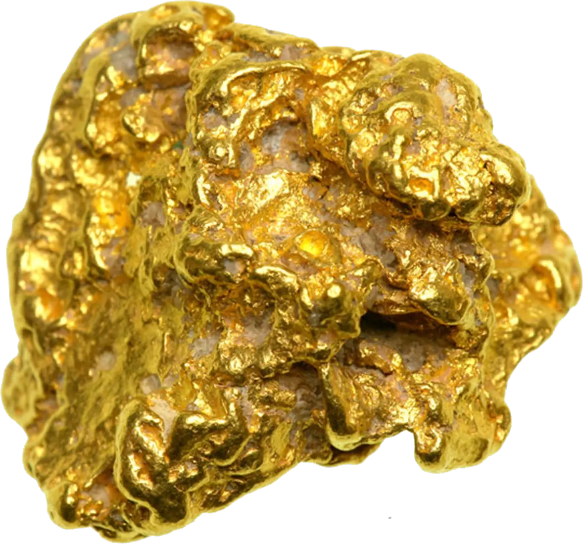 Gold nugget PNG image