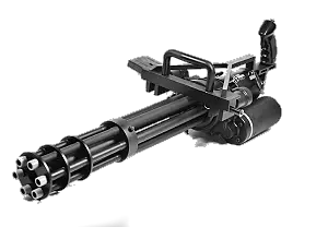 Machine gun PNG
